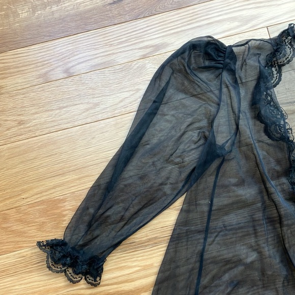 RARE Frederick’s of Hollywood set! slip dress and robe - Picture 9 of 10